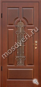 Металлическая дверь МДФ с ковкой - купить от производителя Мосдвери Металлическая дверь МДФ с ковкой