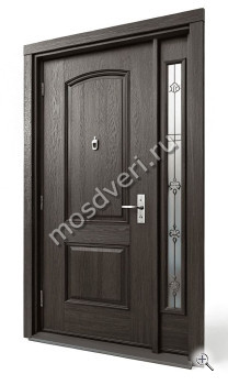 Двухстворчатая входная дверь DDV-02 - купить от производителя Мосдвери Двухстворчатая входная дверь DDV-02